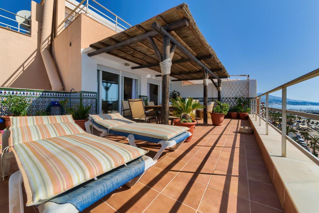 Holidays2Fuengirola Duplex With Stunning Sea View, Terraces,1St Line Beside Port 외부 사진